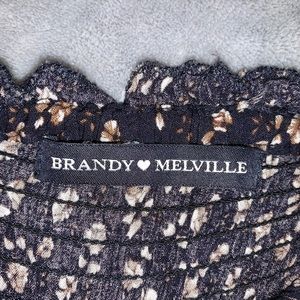 Brandy Melville off the shoulder floral dress
